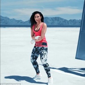 Fabletics x Demi Lovato high waisted leggings